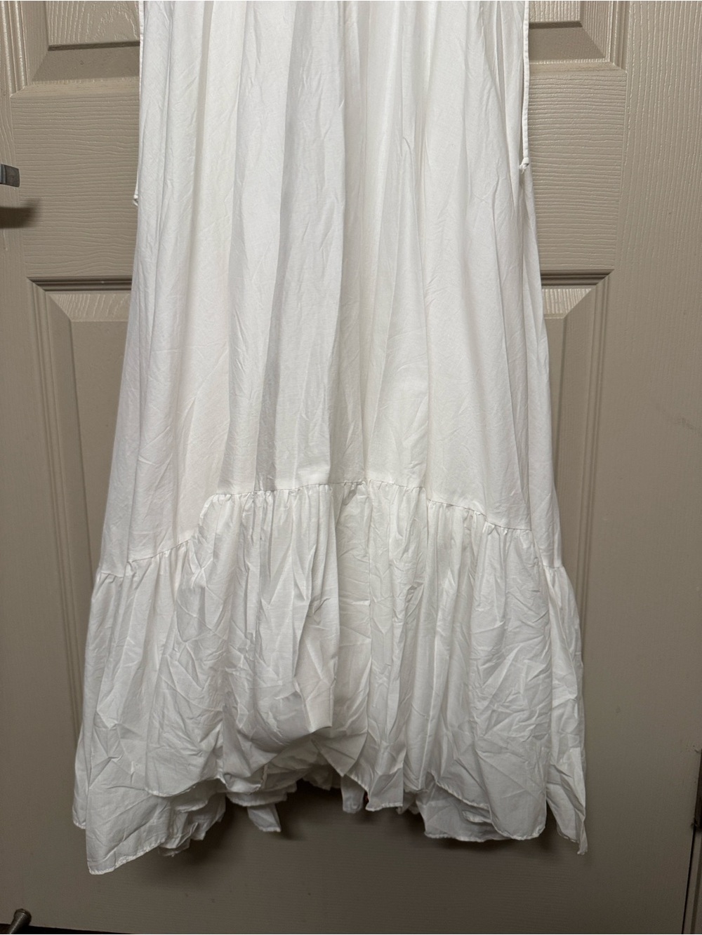 Zara | ZW Collection Ruffled Poplin Dress in Size Small - Picture 7 of 10